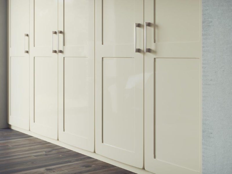 Bedroom Designs - Brockworth - High Gloss Sand Beige - 2