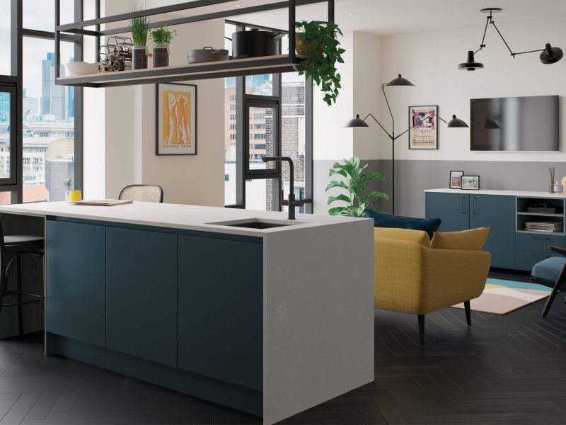 Kelso Pacific Blue and Zola Matte Marine_Cameo 1_-Superior-Cabinets-Kitchen-Designs