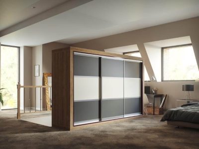 Bedroom Designs - Lucine - Aluminium - PerfectSense Matt Graphite & PerfectSense Matt Cashmere-01