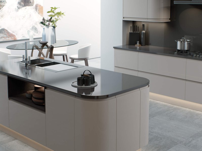 Strada Gloss Cashmere_Cameo 1_-Superior-Cabinets-Kitchen-Designs