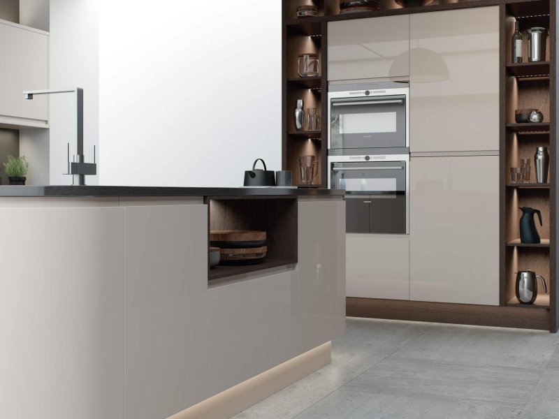 Strada Gloss Cashmere_Cameo 2_-Superior-Cabinets-Kitchen-Designs