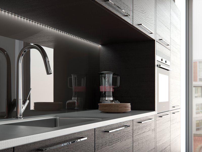 Tavola Hacienda Black_Cameo 1_-Superior-Cabinets-Kitchen-Designs