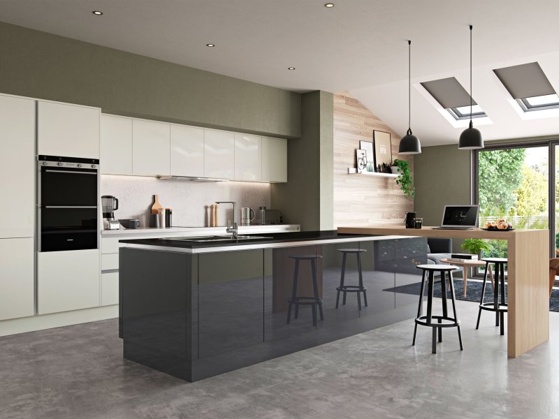 Zola Gloss Porcelain and Graphite_Main Shoot_-Superior-Cabinets-Kitchen-Designs