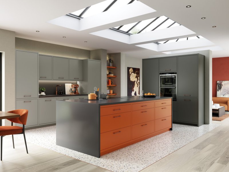 Zola Matte CMS Orange Dust Grey and Graphite_Main Shoot_-Superior-Cabinets-Kitchen-Designs Zola Matte CMS Orange Dust Grey and Graphite_Main Shoot_-Superior-Cabinets-Kitchen-Designs