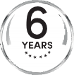 6 Year Guarantee Icon