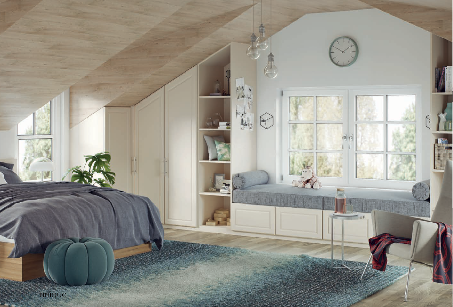 New Fenland - Super Matt MusselBedroom Layout from Superior Cabinets of Bolton