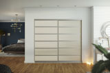 Lucine - Aluminium - Painted Oak Ivory - Sliding Door Range